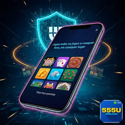 Imagem ilustrativa do aplicativo 555u destacado no site 555u, mostrando funcionalidades e interface intuitiva.